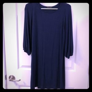 Navy blue dress